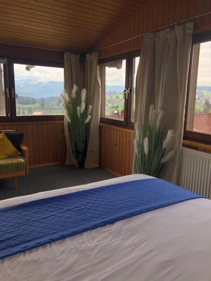 Panoramaapart - Alpzeit Im Westallgaeu Oberreute Extérieur photo
